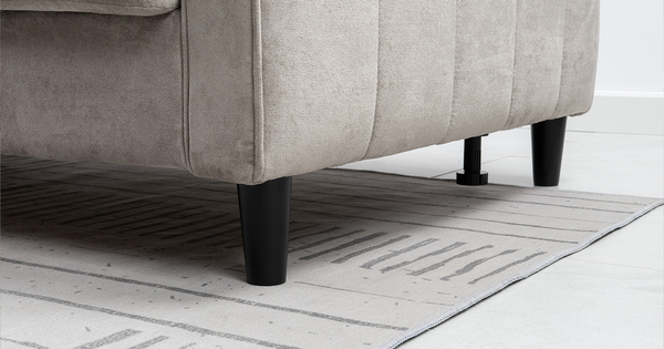 Диван-кровать прямой Арно ТД 563 велюр Лаки 02 серый жемчуг, Vertical 910 молочно-серый