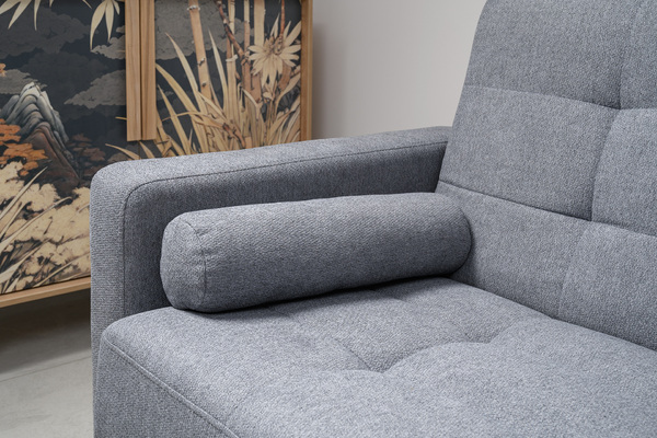 Диван-кровать прямой Эмили ТД 915 велюр серый