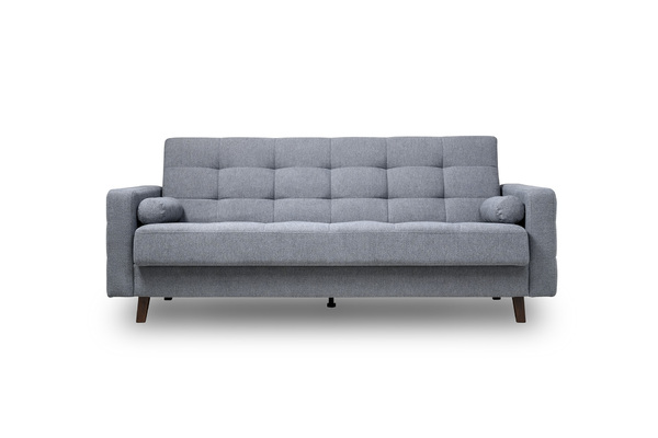 Диван-кровать прямой Эмили ТД 915 велюр серый