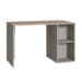 Стол письменный Лайт 12.163 серый шифер, дуб белый exclusive OW D4430, сборка на любую сторону, два варианта сборки тумбы
