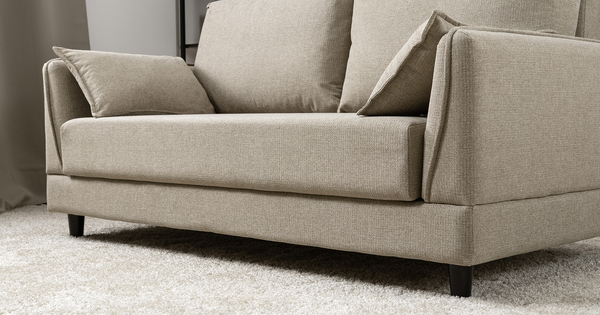 Диван-кровать прямой Макс ТД 286 жаккард Анри 04 бежевый