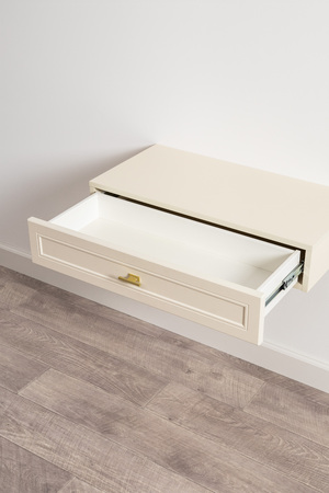 Стол-консоль Марион 12.318 слоновая кость С341 PE, слоновая кость 6898 ПВХ