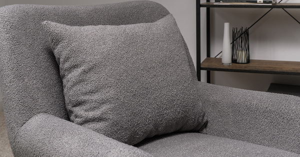 Кресло для отдыха Шон ТК 273 велюр Romeo 06 серый