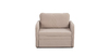 Кресло-кровать Юта (85) ТК 524 велюр Вивальди 4 серо-сливочный
